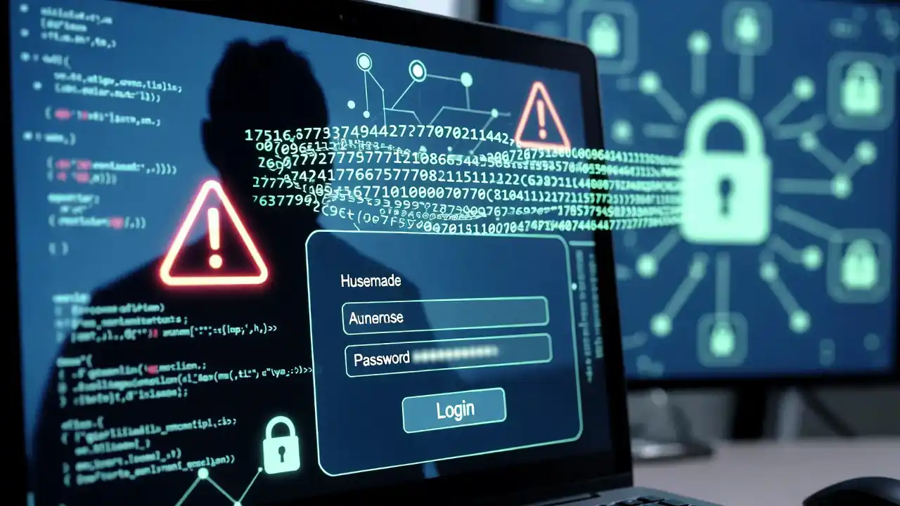 ilustratie atac brute force asupra parolelor unui sistem informatic