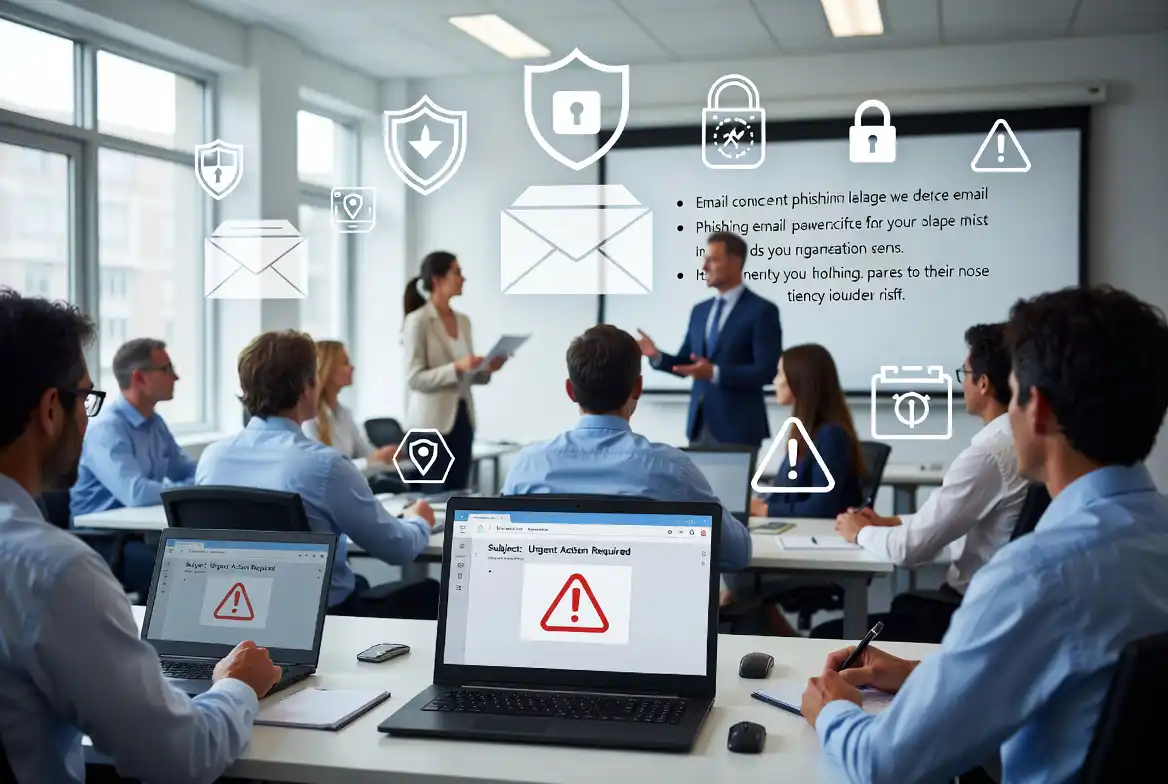 instruirea angajatilor pentru recunoasterea atacurilor phishing