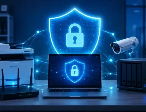 Cum securizezi imprimantele, camerele IP și NAS-ul într-o firmă mică